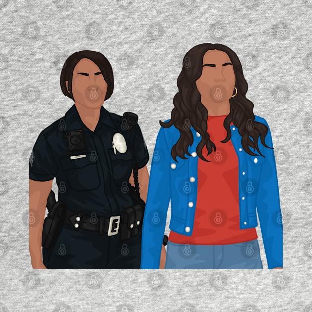 Athena Grant-Nash & May Grant | 911 by icantdrawfaces